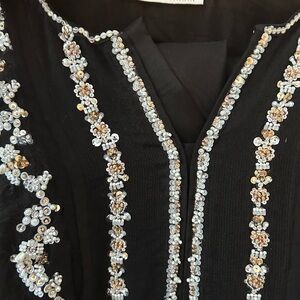 Black Medium Ammara Khan 3 pc Suit